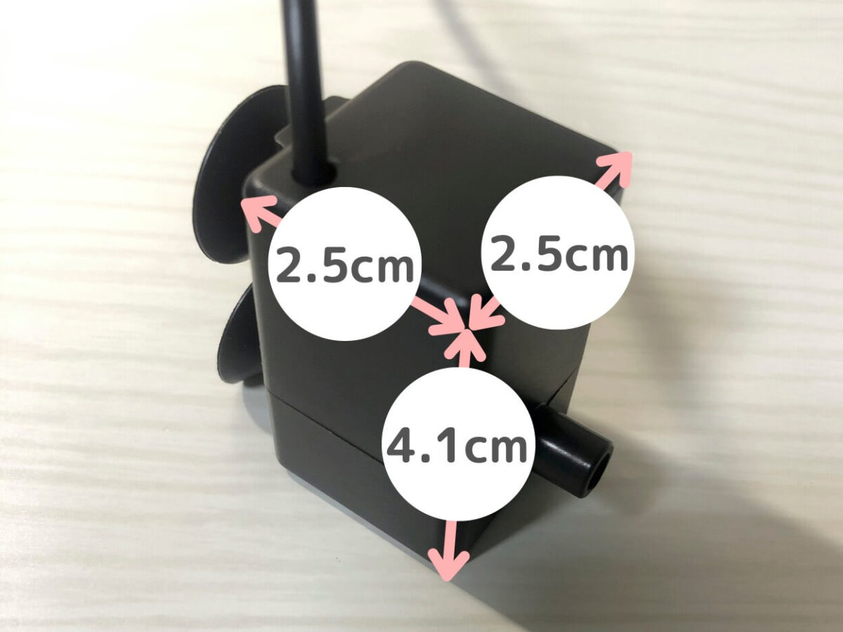 モーターサイズ